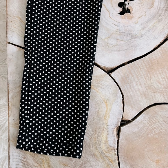 CALVIN KLEIN POLKA DOT ANKLE LENGTH PANTS❤️🖤 - Picture 5 of 9